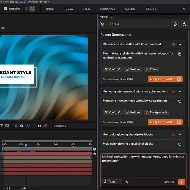 Voolux smart tools